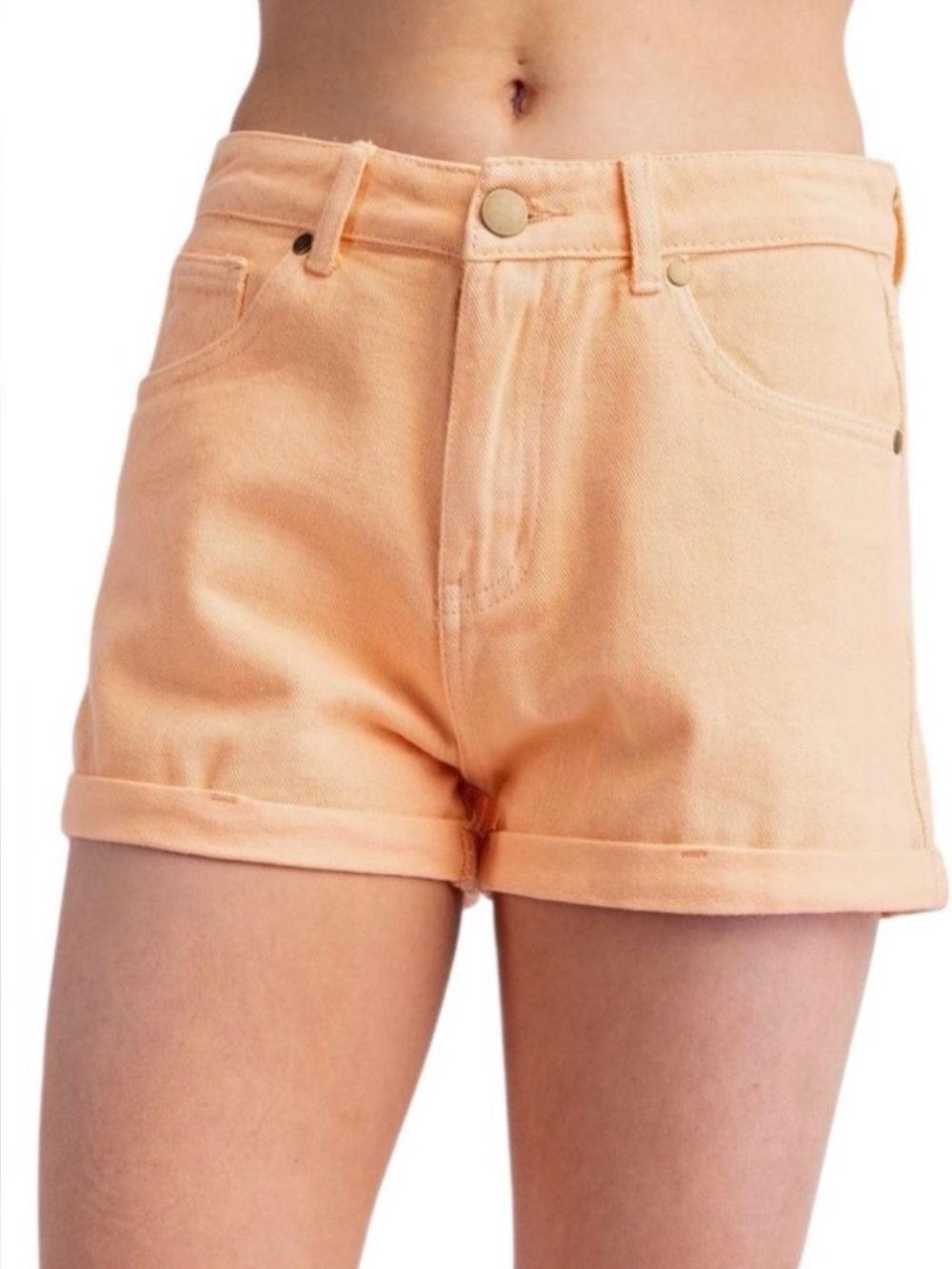 EASEL NWT SHORTS CANTALOUPE  Sz small